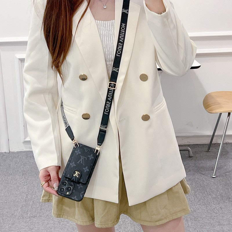 Lou Card Bag Crossbody Color Chain iPhone Case