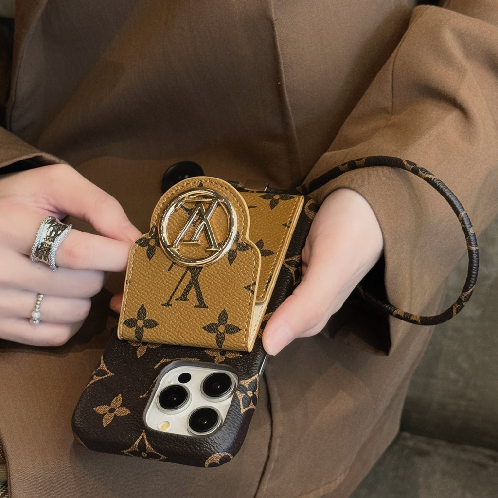 Lou Card Holder Chain iPhone Case