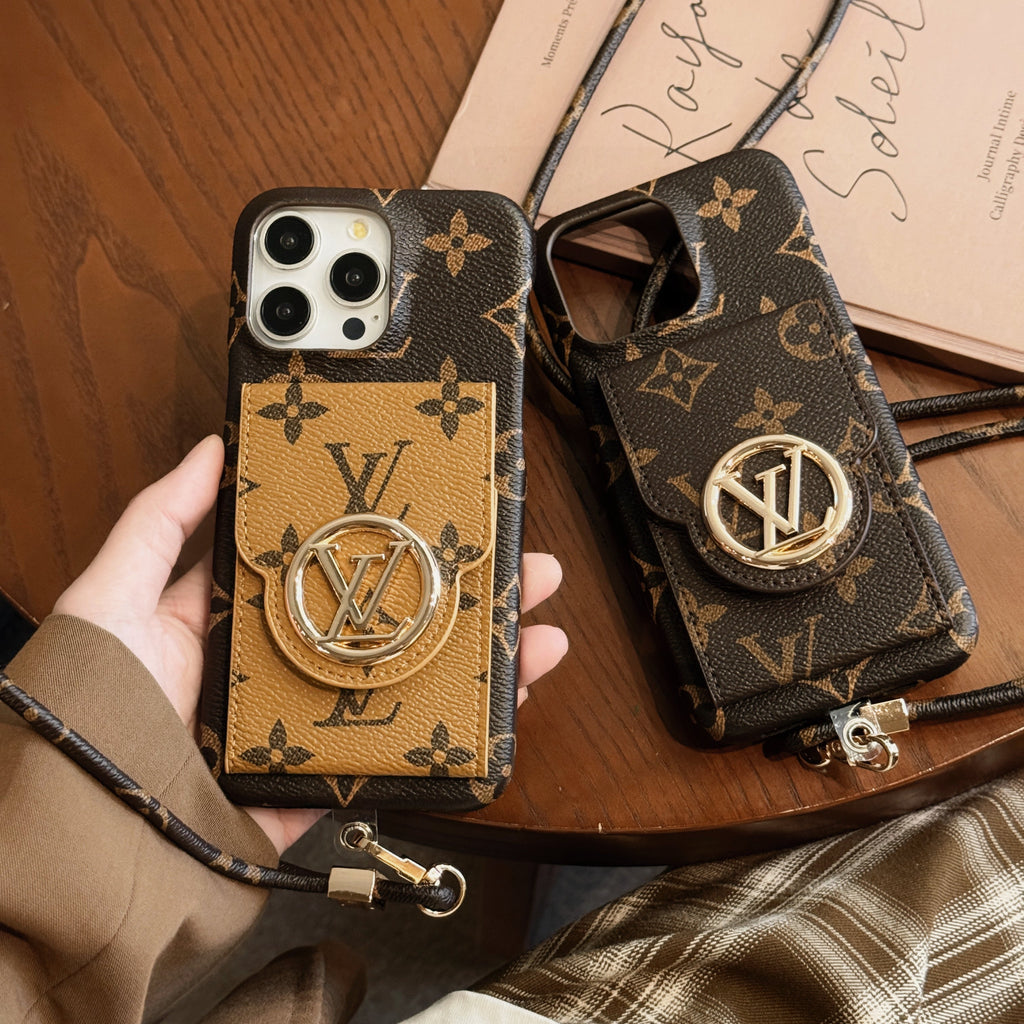 Lou Card Holder Chain iPhone Case