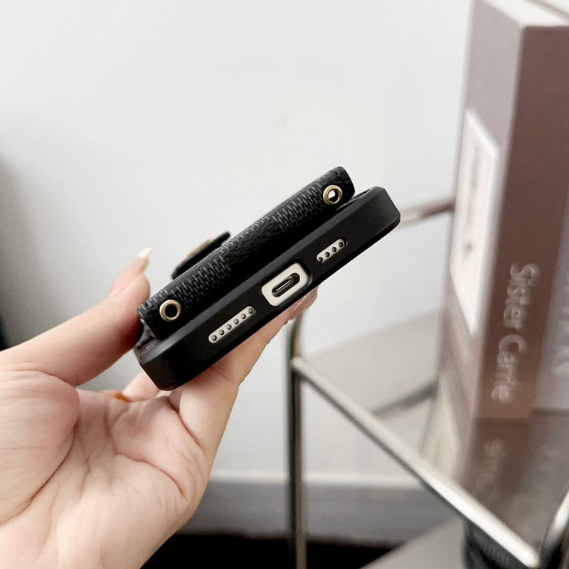 Lou Classic Crossbody Card Bag iPhone Case