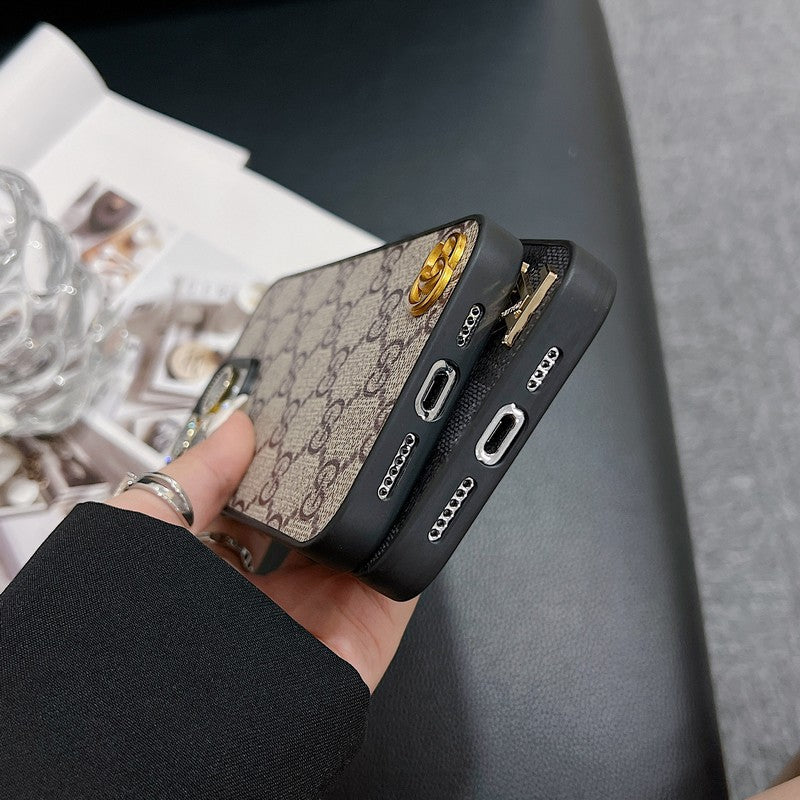 Lou Classic Leather iPhone Case