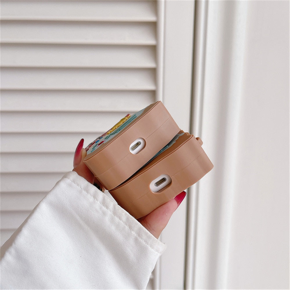 Cute 3D Little Mermaid Cartoon Premium AirPods Case Shock Proof Cover