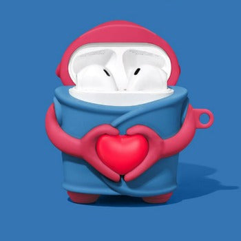 Cartoon Dream Works 'Pink Alien' Premium AirPods Case Shock Proof Cover