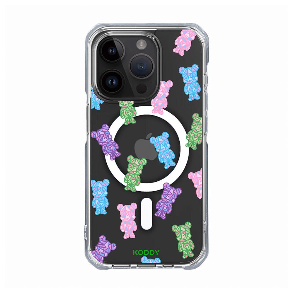Crystal Teddy Bear Phone Case