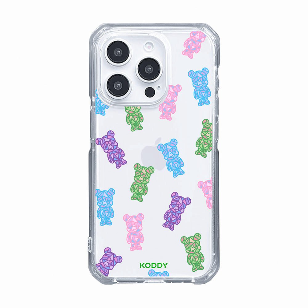 Crystal Teddy Bear Phone Case
