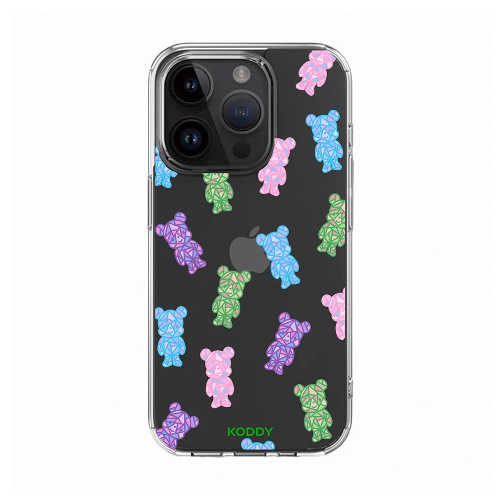 Crystal Teddy Bear Phone Case