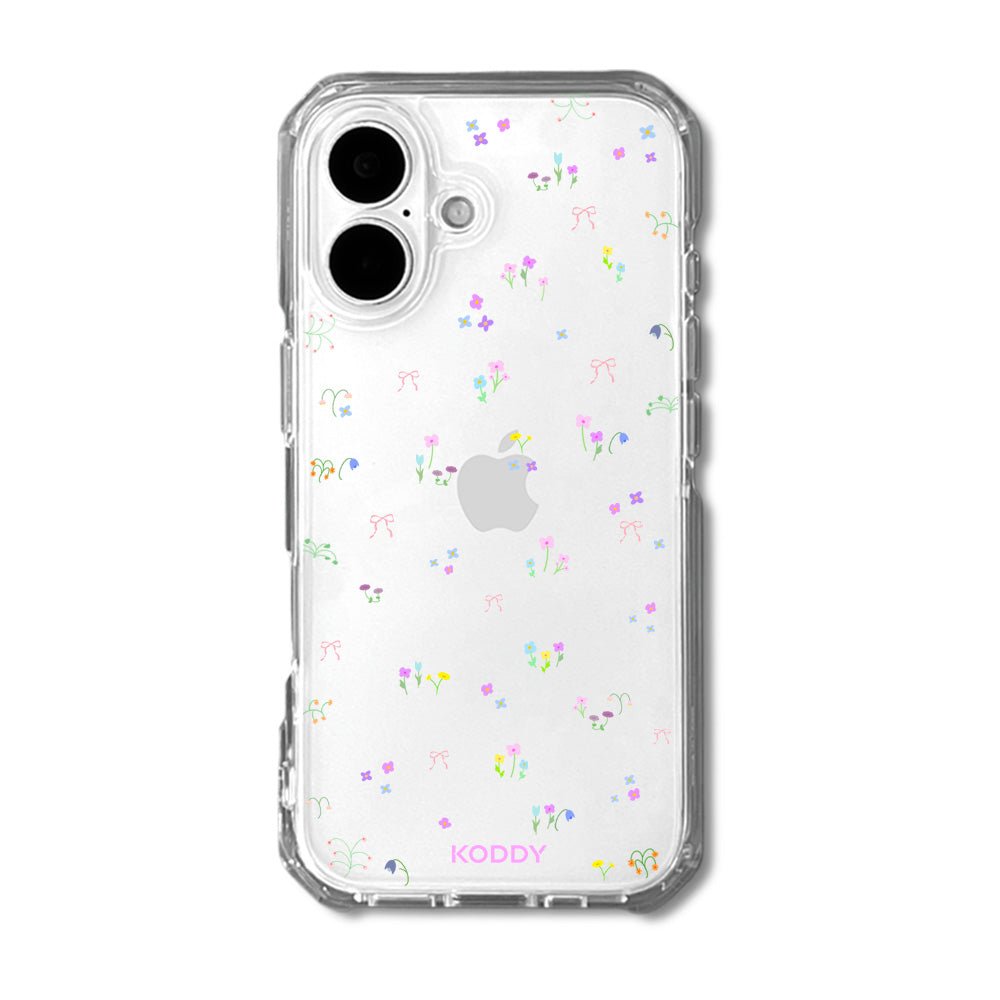 Flowers with Ribbon Bows Phone Case