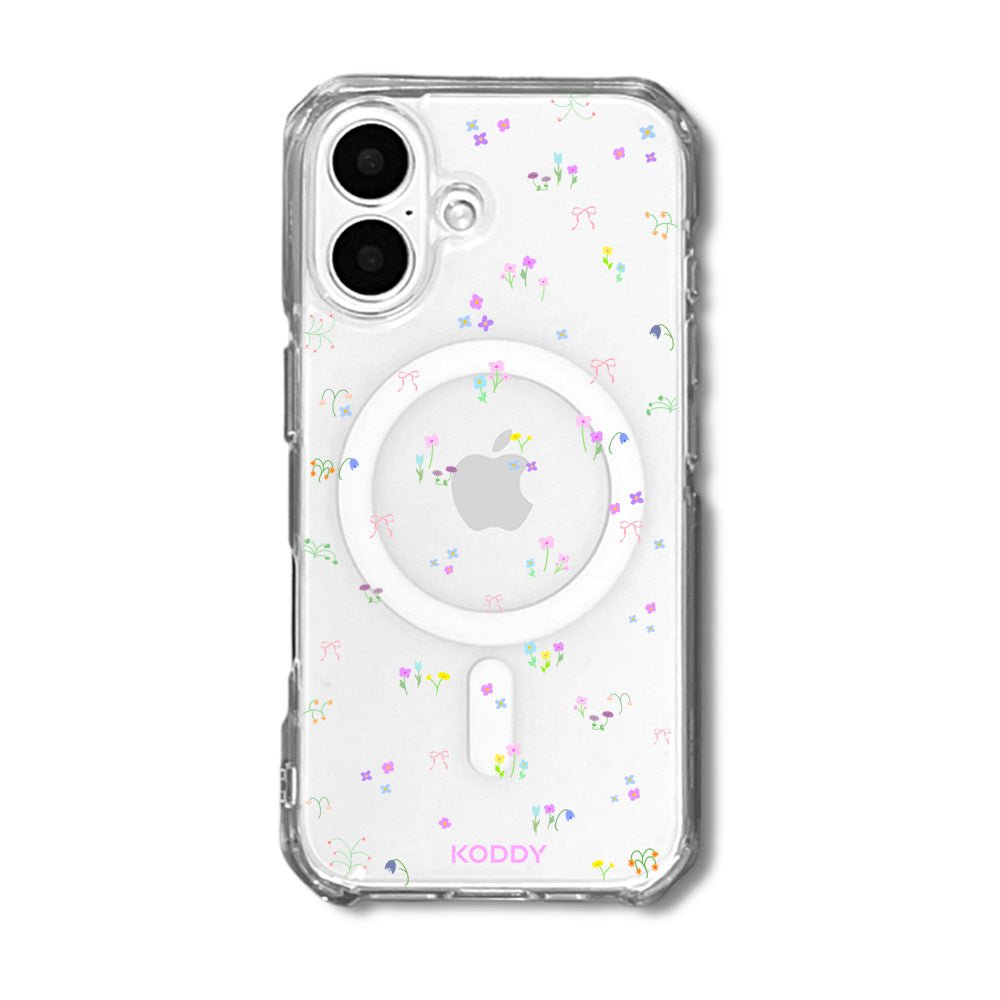 Flowers with Ribbon Bows Phone Case