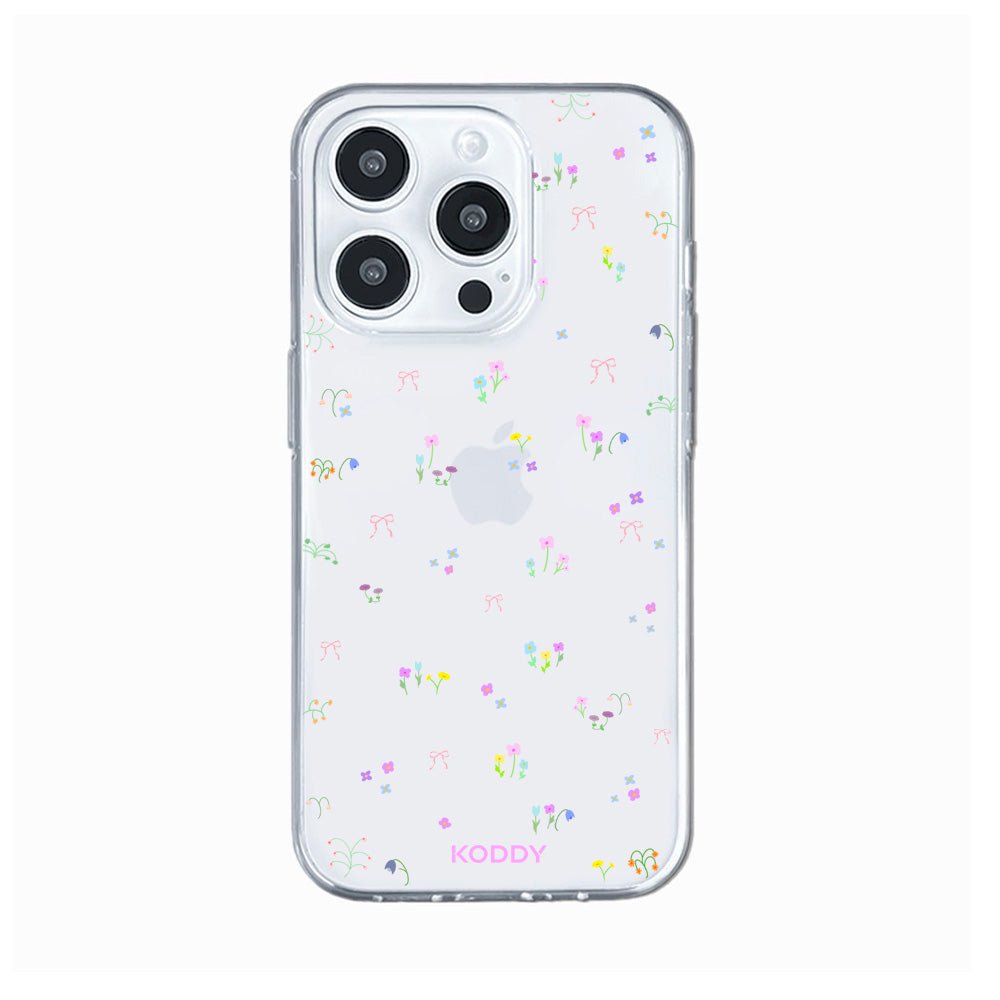 Flowers with Ribbon Bows Phone Case