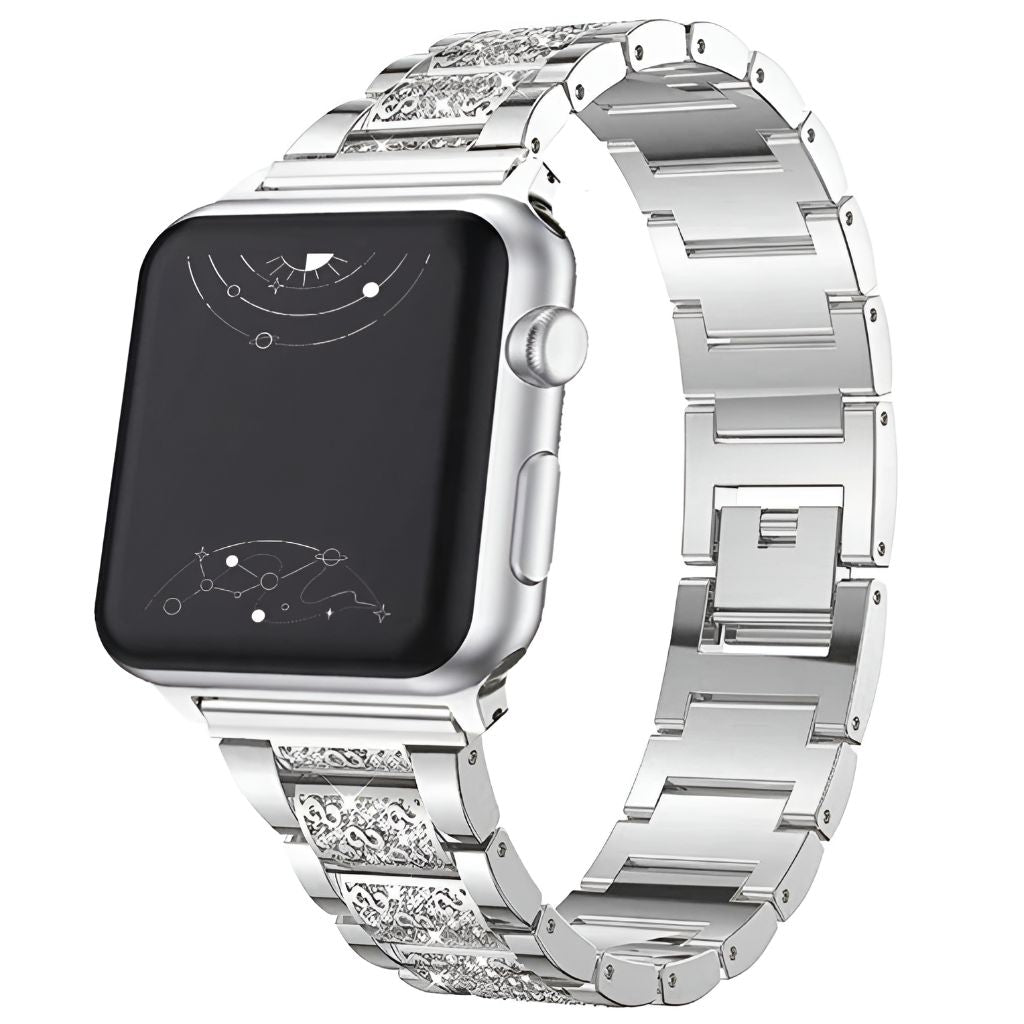 Glam Stainless Steel Band With Case
