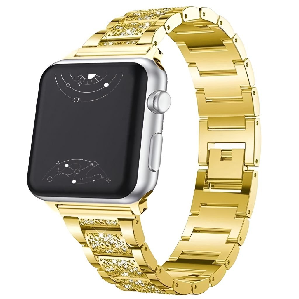 Glam Stainless Steel Band With Case