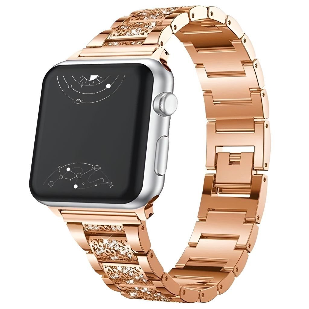 Glam Stainless Steel Band With Case