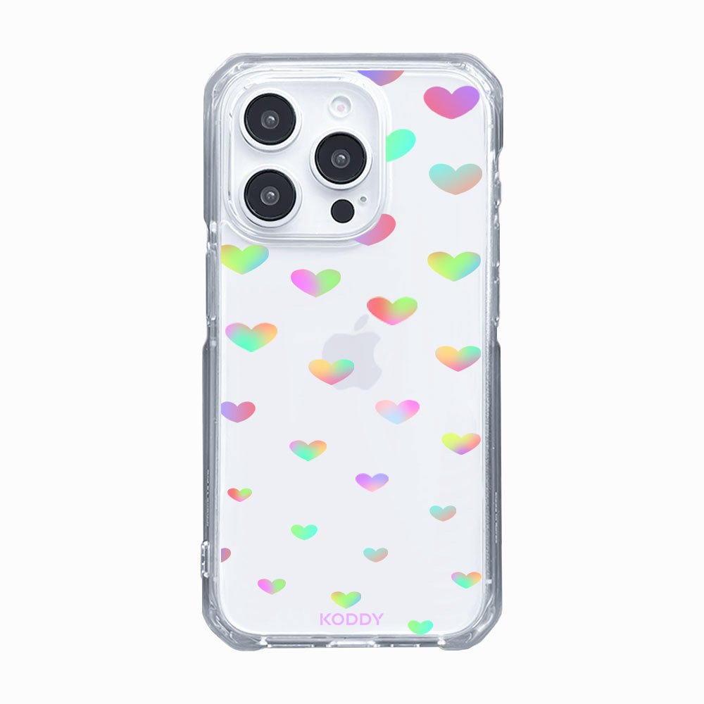 Hologram Hearts Phone Case