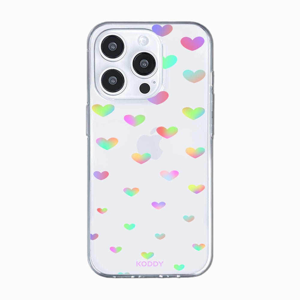 Hologram Hearts Phone Case