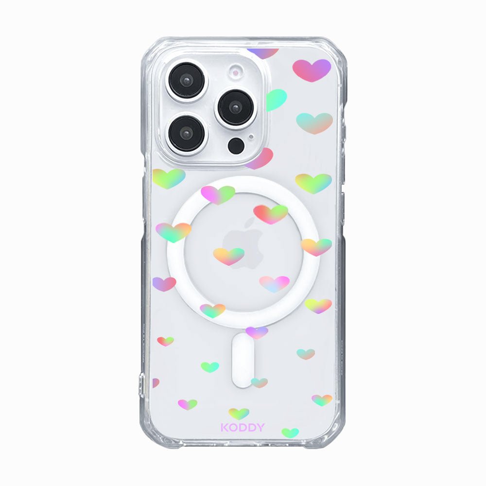 Hologram Hearts Phone Case