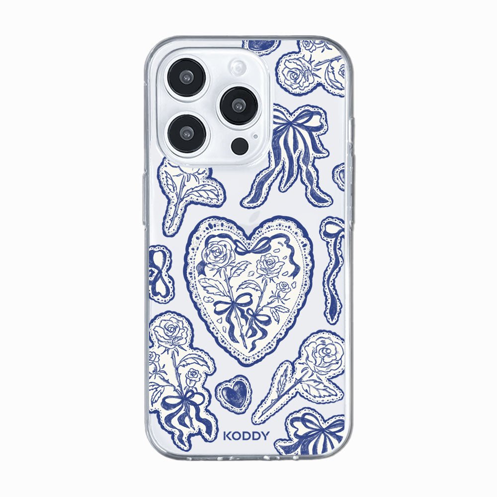 Indigo Lace Phone Case