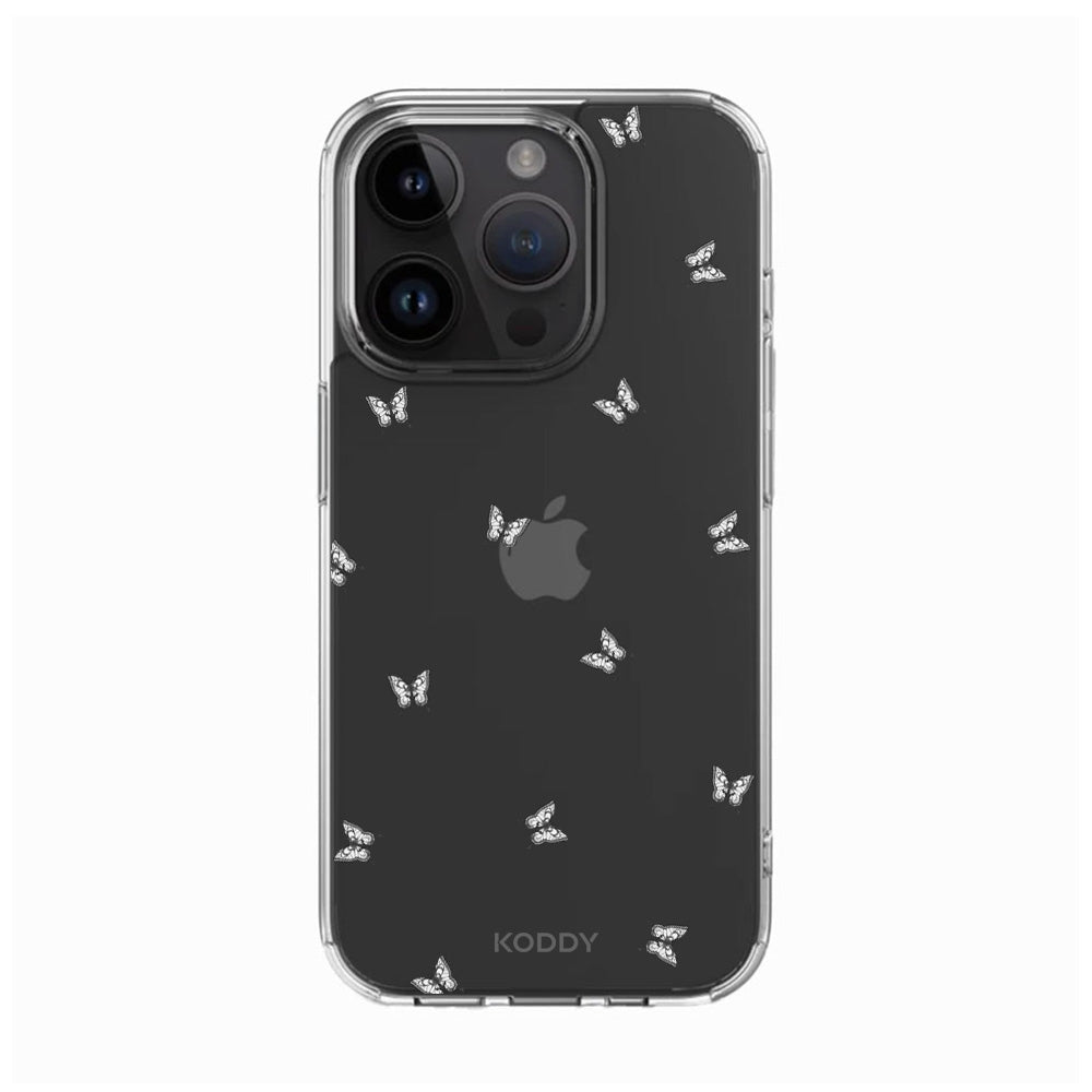 Mini Black and White Butterflies Phone Case