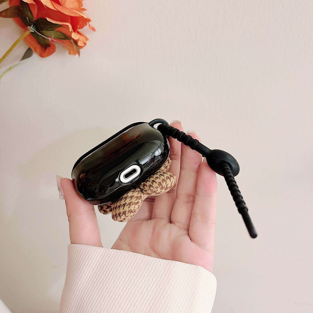 Forget-Me-Not Flower Hand Strap AirPods Pro Case Shock Proof Cover