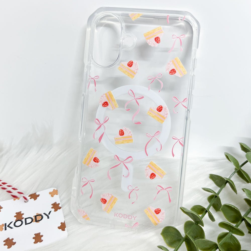 Strawberry Shortcakes with Bows Phone Case