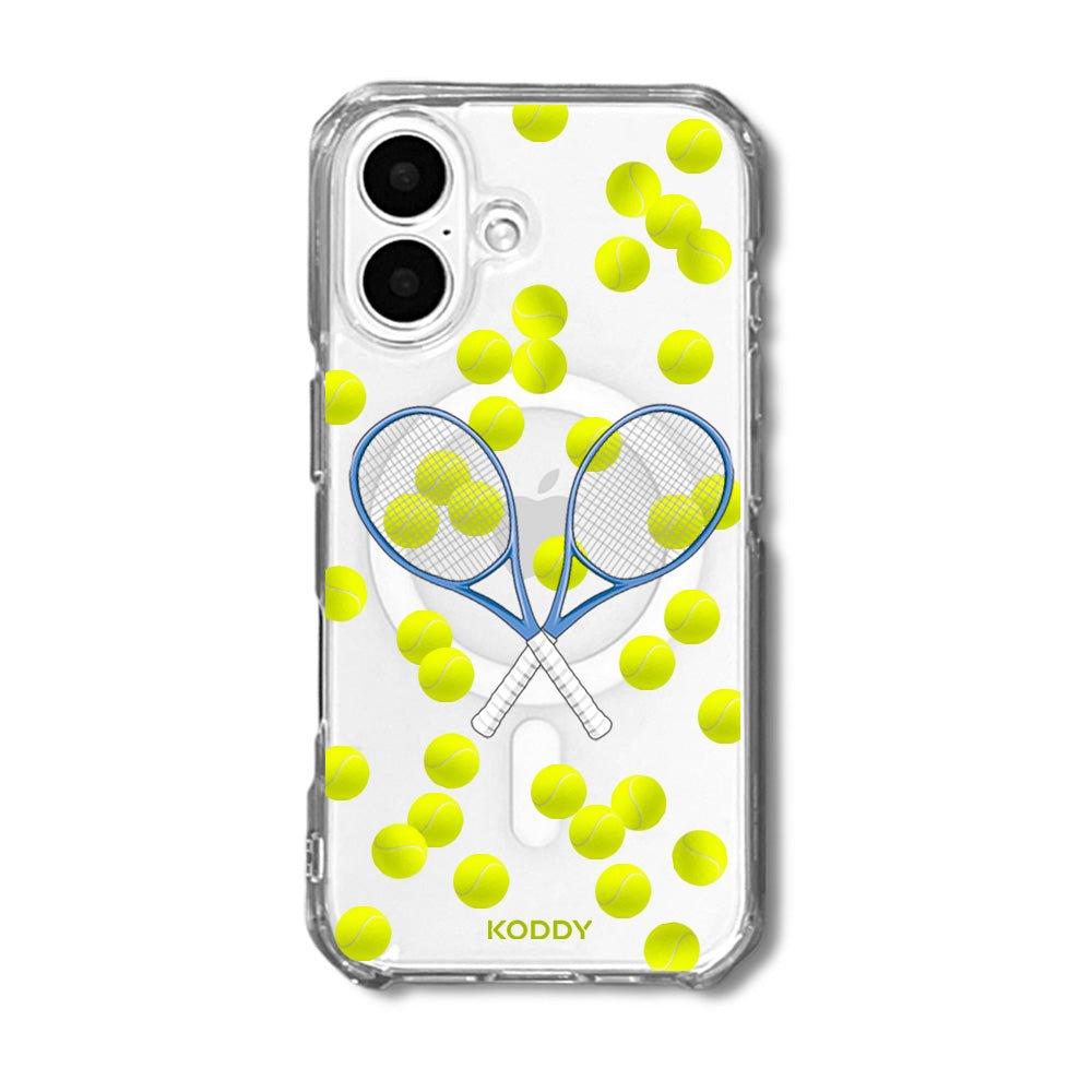 Tennis Racquets and Balls Phone Case