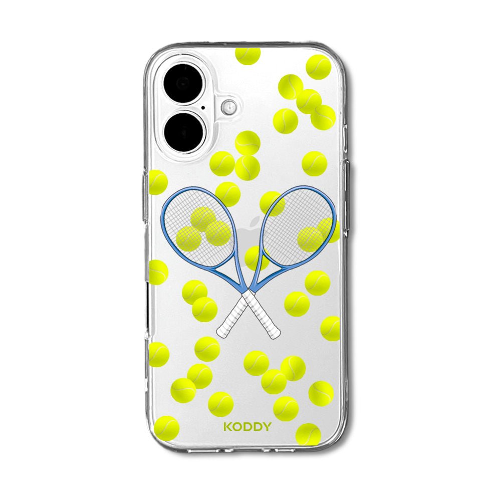 Tennis Racquets and Balls Phone Case