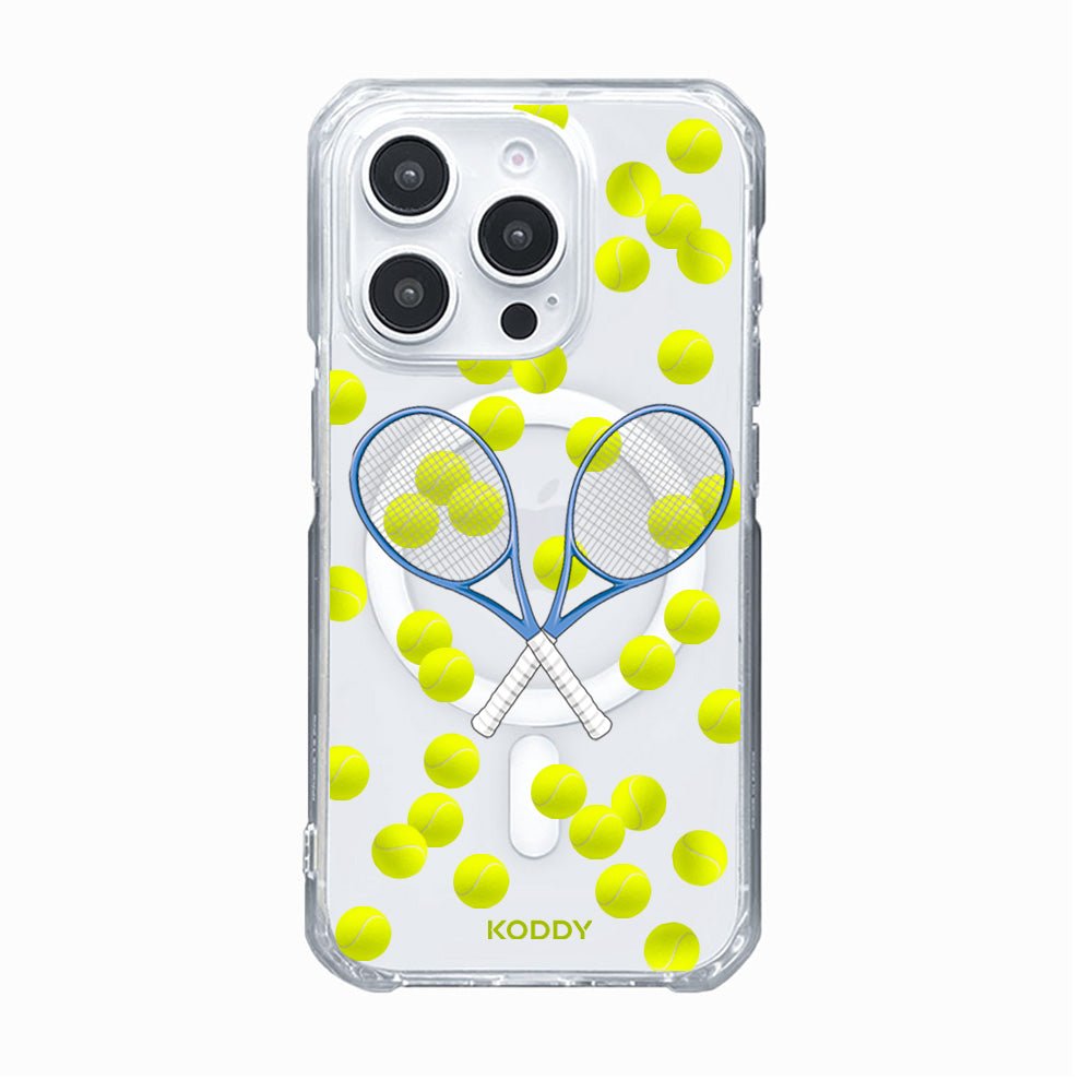 Tennis Racquets and Balls Phone Case