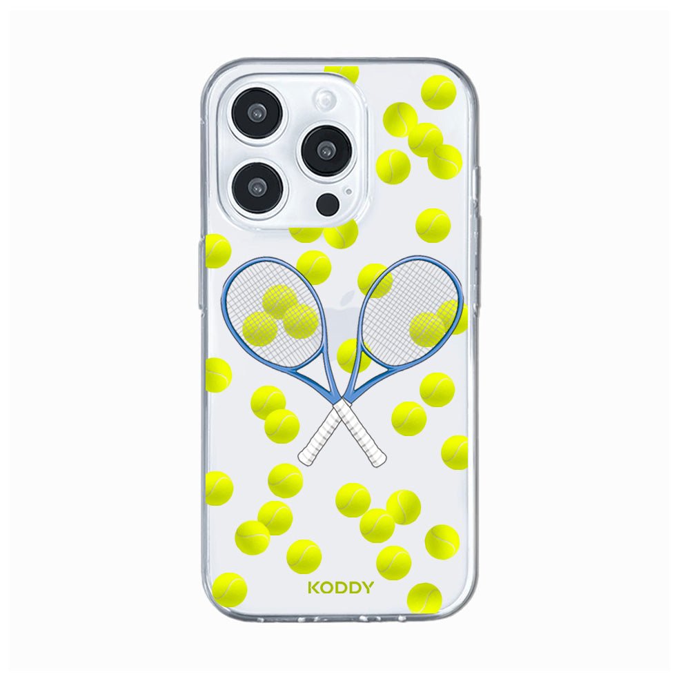Tennis Racquets and Balls Phone Case
