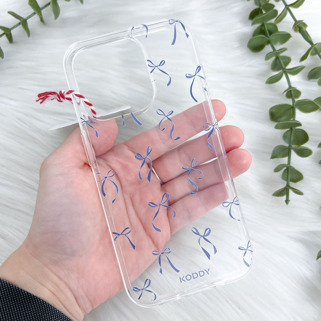 Tiny Navy Bows Phone Case