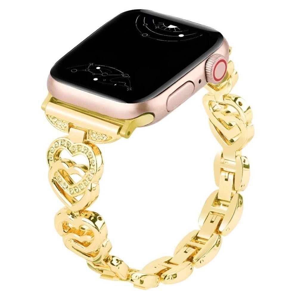 Venustus Heart Link Stainless Steel Band