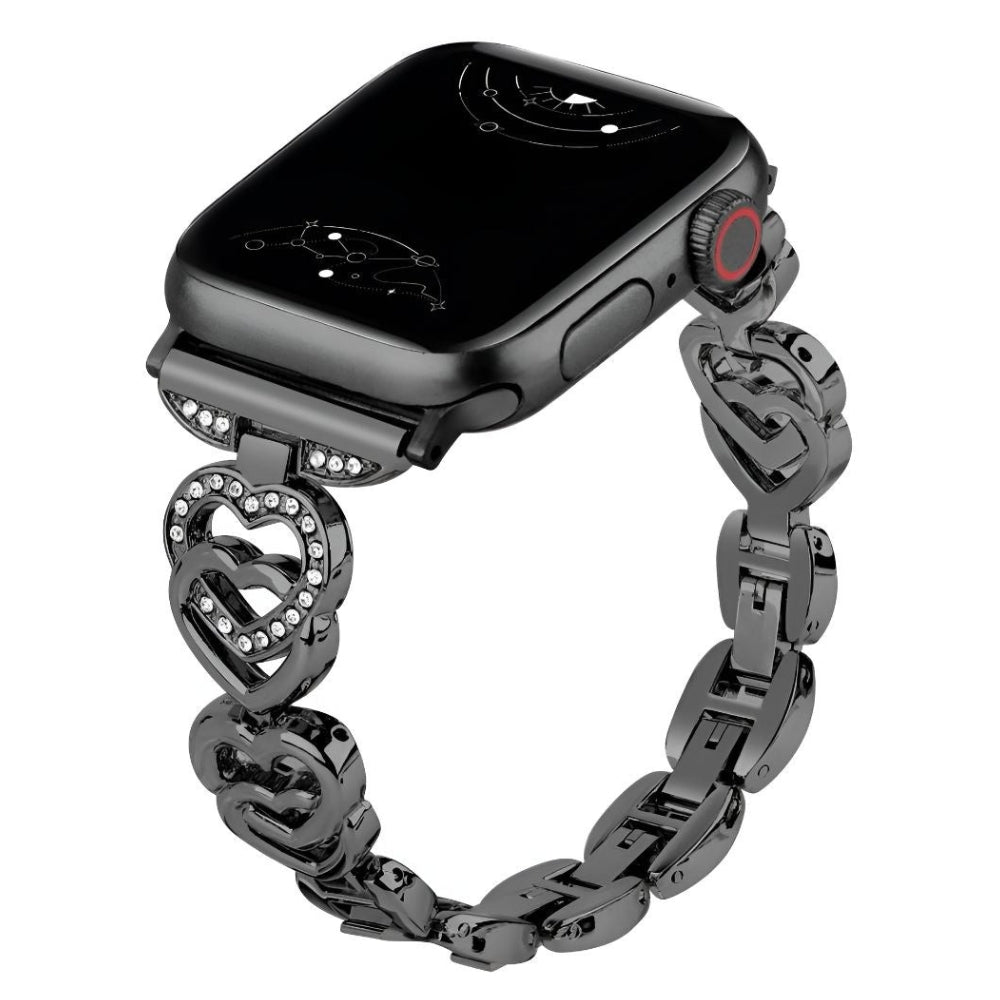 Venustus Heart Link Stainless Steel Band