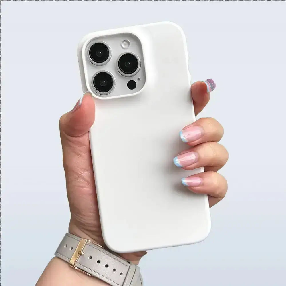 White Slim Hard Phone Case (>£200 multi-buy 50% sale)